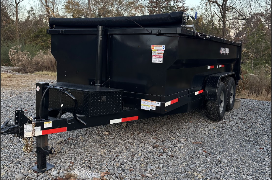 Bumper Pull Dump Trailer